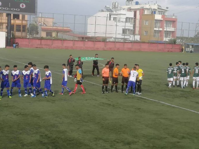खेल हारेपनि काठमाडौँमा मन जितेको हुम्ला एकेडेमी